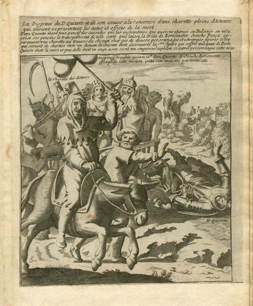 Les Aventures de Don Quichotte et Sancho Pansa. Illustration
