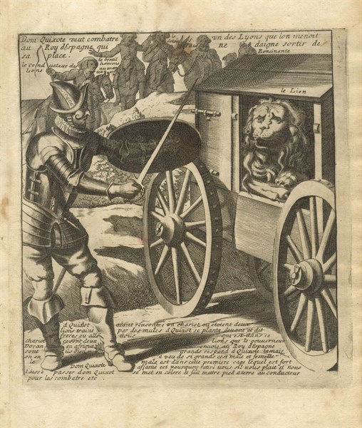 Les Aventures de Don Quichotte et Sancho Pansa. Illustration