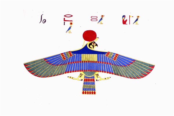 The Sparrowhawk, living emblem of Phre