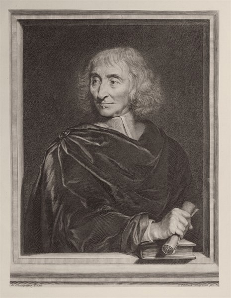 Edelinck, (d'après) de Champaigne, Robert Arnauld d'Andilly