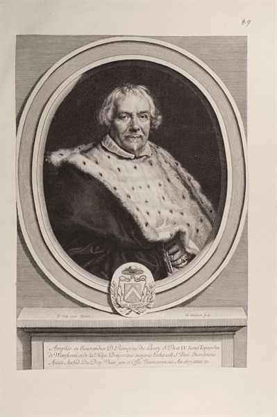 Edelinck, (d'après) van Oost, Remi du Laury