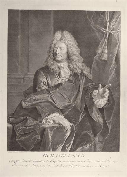 Chéreau, (d'après) Rigaud, Nicolas de Launey
