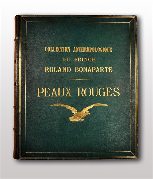 Collection anthropologique du prince Roland Bonaparte : Peaux-rouges. Couverture