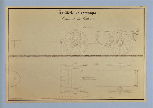 Traité d'artillerie : Chariot de batterie