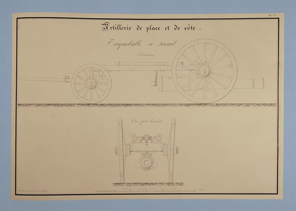 Traité d'artillerie : Triqueballe à treuil