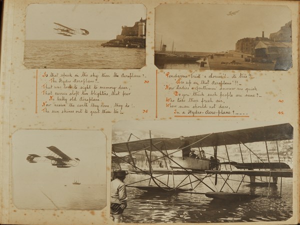 Album de voyage d'une famille anglaise à Monte Carlo en 1912