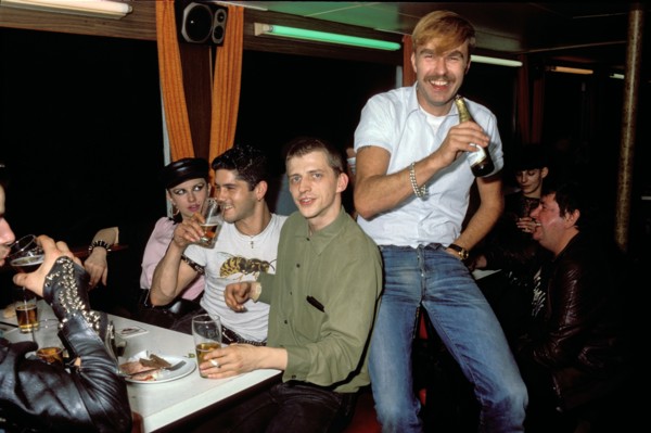Soirée d'anniversaire du journaliste Jörg Hoppe, 1983