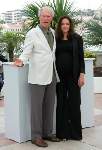 Clint Eastwood et Angelina Jolie - Festival de Cannes, mai 2008
