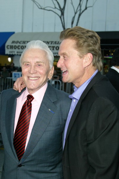 Kirk Douglas, Michael Douglas