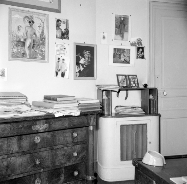 Pierre Brasseur's desk