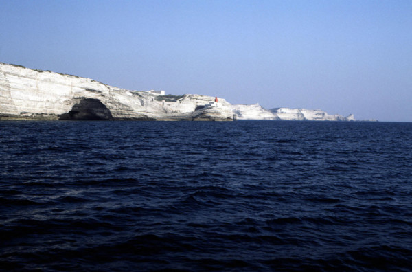 Côte entre le phare de la Madonette et l'île de Fazzio