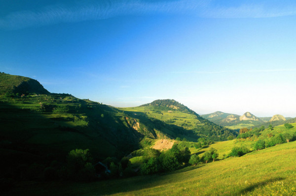 Vue de la D400 en direction de Chabrières