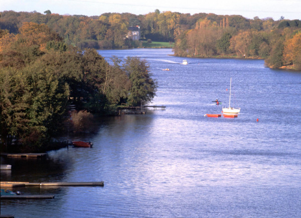 Vue du pont de la Jonelière en direction du nord