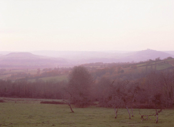 Vue de Tharoiseau en direction de l'ouest