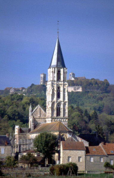View from Saint-Père towards the Northeast, Saint-Père and Vézelay