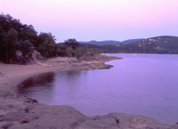 Bassin de Saint-Ferréol, vue depuis la grande digue