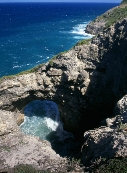 Guadeloupe : Marie-Galante : Gueule Grand Gouffre
