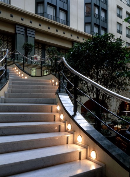 HOTEL RADISSON, GRAND ESCALIER, BRUXELLES, BELGIQUE