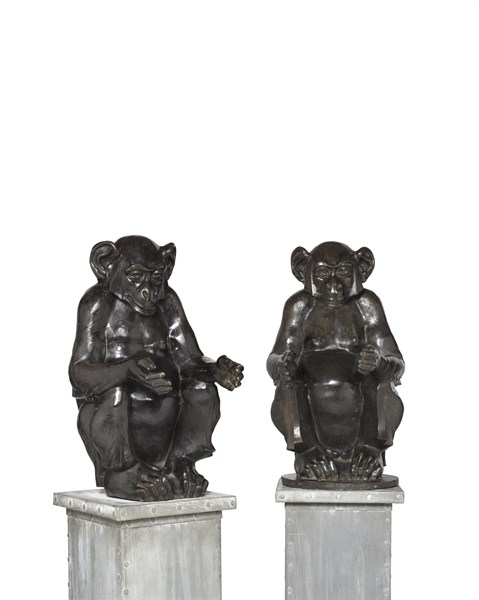 Max Le Verrier, "Singes"