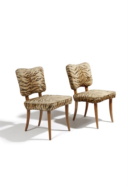 Jean Royere, Paire de Chaises
