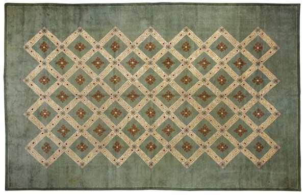 Jules Leleu, Tapis Vert Rectangulaire