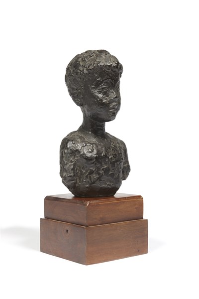 Léon Indenbaum, "Buste de Jeune Garçon"