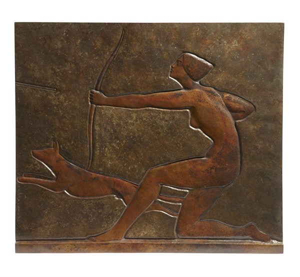 Claudius Linossier, "Diane Chasseresse"