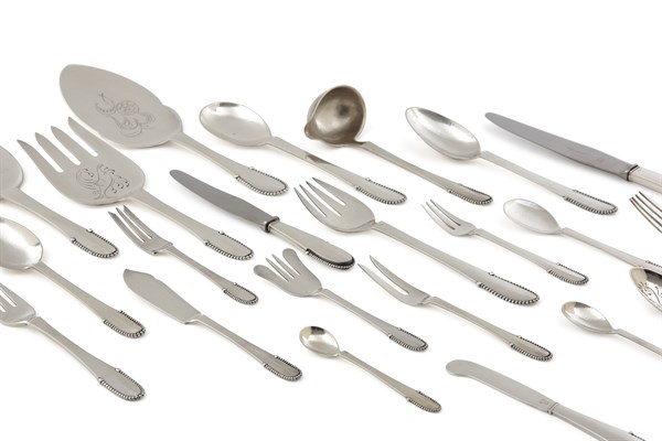 Georg Jensen, Ménagère en Argent