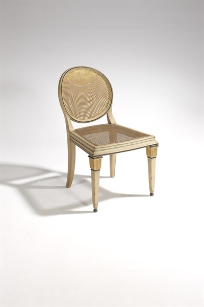 Paul Follot - Chair with caning