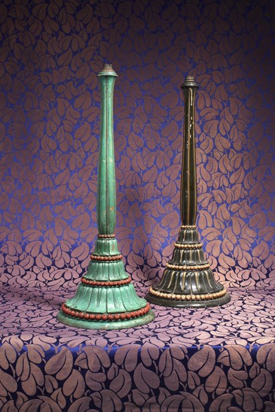 Paul Follot, pieds de lampe