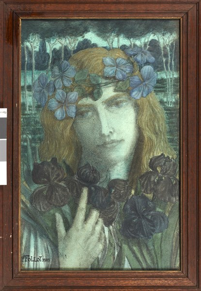 Paul Follot, Femme aux Iris