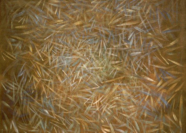 Bâche peinte. Peinture abstraite