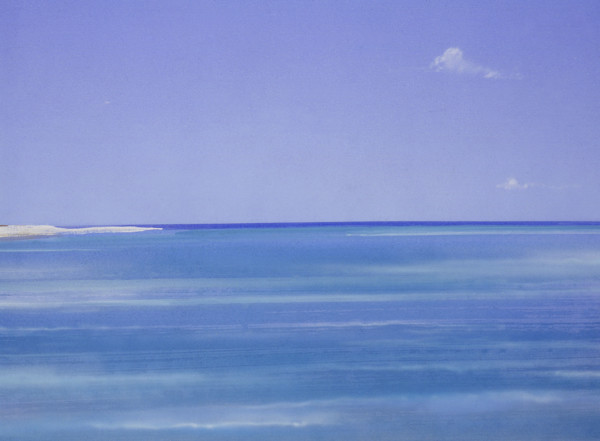 Bord de mer. Bâche peinte