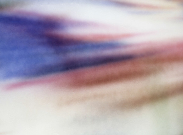 Effet de crayons. Bâche peinte