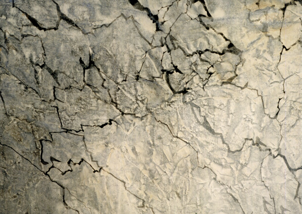 Fresque. Bâche peinte en trompe l'oeil