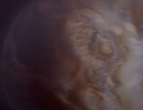 Planets. Painted canvas tarp