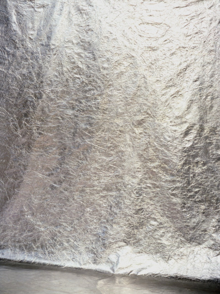 Matter effects. Painted canvas tarp