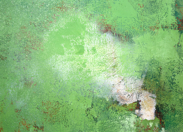 Matter effects. Painted canvas tarp