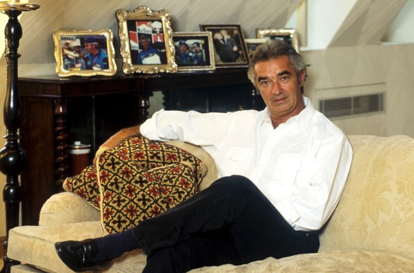 22/09/1997. PARIS: FLAVIO BRIATORE CHEZ LUI