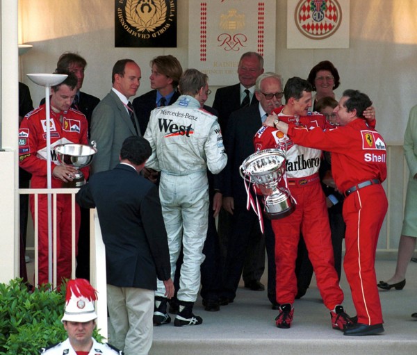 MONACO. MAY 16 TH /1999. MICHAEL SCHUMACHER WINS FORMULA ONE GP OF MONACO