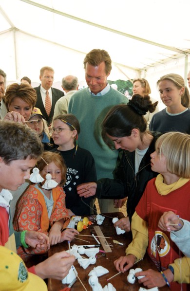 22/07/1999. FAMILLE GRAND DUCALE LUX. EN VACANCES