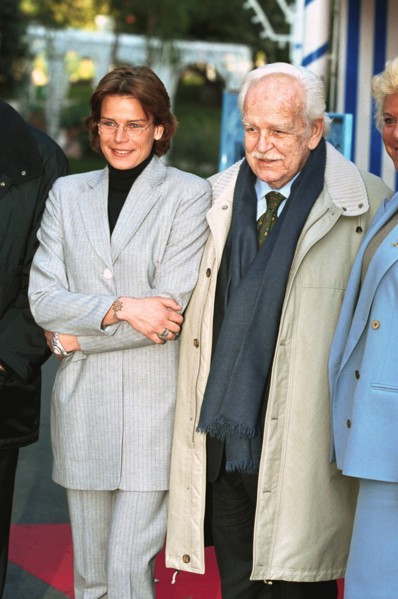 PRINCE RAINIER AND PRINCESS STEPHANIE AT THE 24TH CIRCUS FESTIVAL