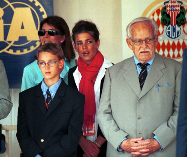 06/04/2000. The family of Monaco at the formula one grand prix of Monaco.