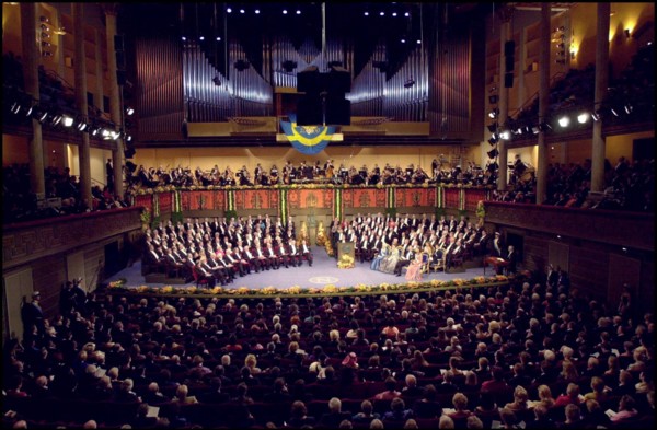 12/10/2000. Sweden Royal Family at the Nobel Ceremony.