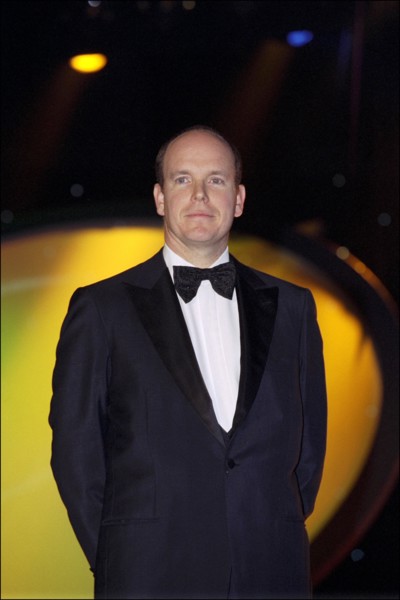 02/21/2001. 41st Monte Carlo TV festival awards ceremony.
