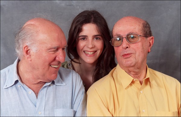 05/13/2001. EXCLUSIVE 54th Cannes film festival: studio of "je rentre a la maison".