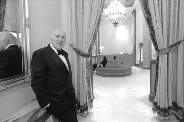 05/14/2001. EXCLUSIVE 54th Cannes film festival: Michel Piccoli.