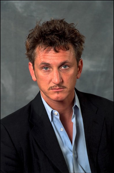 05/15/2001.  54th Cannes film festival: studio of Sean Penn.