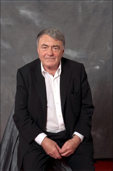 05/15/2001. 54th cannes film festival: studio Claude Lanzmann.