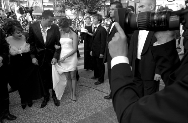 05/00/2001. Backstage of the 54th Cannes Film Festival